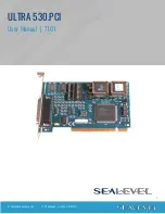 SeaLevel ULTRA 530.PCI User Manual предпросмотр