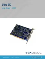 SeaLevel Ultra-SIO 3089 User Manual предпросмотр