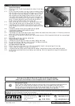 Preview for 3 page of Sealey 1020LE Instructions