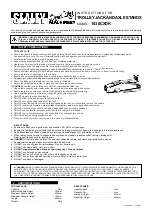 Preview for 1 page of Sealey 1030CXDK Instructions