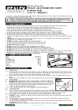 Preview for 1 page of Sealey 1100CXD.V3 Instructions