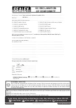 Preview for 3 page of Sealey 1153CXHV Instructions