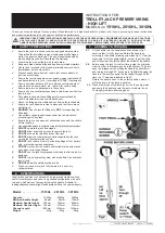 Sealey 1510HL Instructions preview
