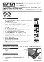 Preview for 1 page of Sealey 3000HLC Quick Manual