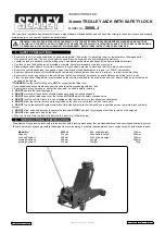 Sealey 3000LJ Instructions preview