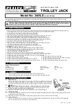 Sealey 3001LE Instructions preview