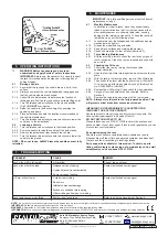 Preview for 2 page of Sealey 3075LE Instructions