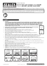 Preview for 1 page of Sealey AAS3000 Instructions