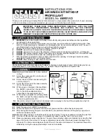 Sealey AB931.V2 Instructions preview