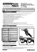 Preview for 1 page of Sealey Adblue ADB06 Instructions Manual