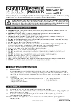 Sealey AE900 Instructions preview