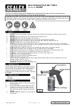 Preview for 1 page of Sealey AK2957 Quick Start Manual