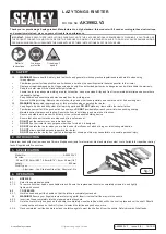 Sealey AK39902 Instructions preview