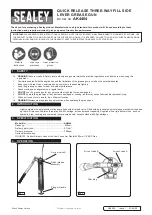 Sealey AK4404 Instructions preview