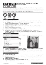 Предварительный просмотр 1 страницы Sealey AK450DX Instructions