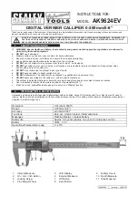 Sealey AK9624EV Instructions preview