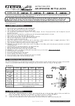 Sealey AM12A Instructions preview