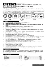 Sealey AM20.V3 Instructions preview