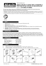 Предварительный просмотр 1 страницы Sealey AP335M, AP335MB Instructions