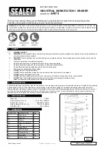 Sealey AP875 Instructions preview