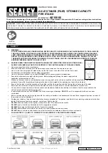 Sealey AS15000 Instructions preview