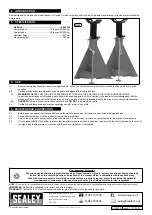 Preview for 2 page of Sealey AS15000 Instructions