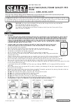 Sealey AS3G Instructions preview