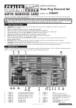 Sealey AUTO SERVICE LINE SX0407 Instructions preview