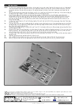 Preview for 2 page of Sealey AUTO SERVICE LINE SX0407 Instructions