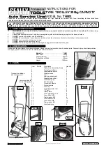 Preview for 1 page of Sealey Auto Service Line TH003 Instructions