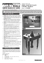 Sealey AUTO SERVICE LINE VS2005 Instructions предпросмотр