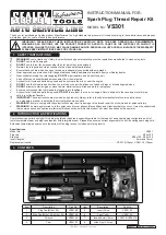 Sealey AUTO SERVICE LINE VS301 Instruction Manual preview