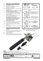 Preview for 2 page of Sealey Auto Service PFT12 Instructions