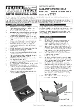 Sealey Auto Service VS787 Instructions preview