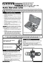 Sealey Auto Service VSE4780.V2 Instructions preview