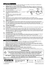 Предварительный просмотр 3 страницы Sealey AVR1500FP Instructions