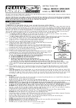 Sealey BG150CX.V3 Instructions preview