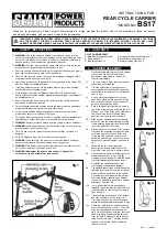 Preview for 1 page of Sealey BS17 Instructions