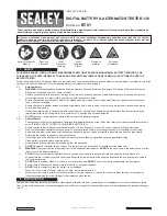 Sealey BT01 Instructions предпросмотр