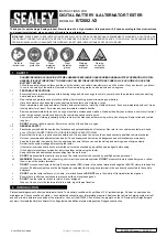 Sealey BT2002.V2 Instructions preview