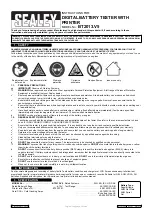 Preview for 1 page of Sealey BT2013.V5 Instructions