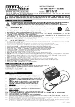 Предварительный просмотр 1 страницы Sealey BT91/11 Instructions