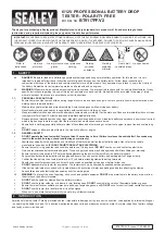 Предварительный просмотр 1 страницы Sealey BT91/7PF.V2 Instructions