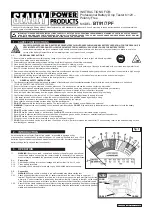 Предварительный просмотр 1 страницы Sealey BT91/7PF Instructions