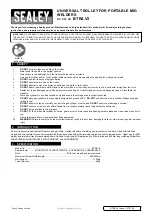 Sealey BTR4.V3 Instructions preview