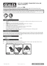 Sealey CM4 Quick Start Manual preview