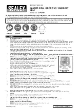 Preview for 1 page of Sealey CP1201 Instructions