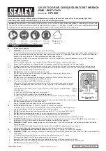 Preview for 1 page of Sealey CP1202 Instructions