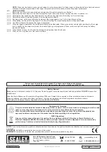 Preview for 3 page of Sealey CP14VLD Instructions