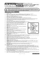 Sealey CP1801V.V3 Instructions preview